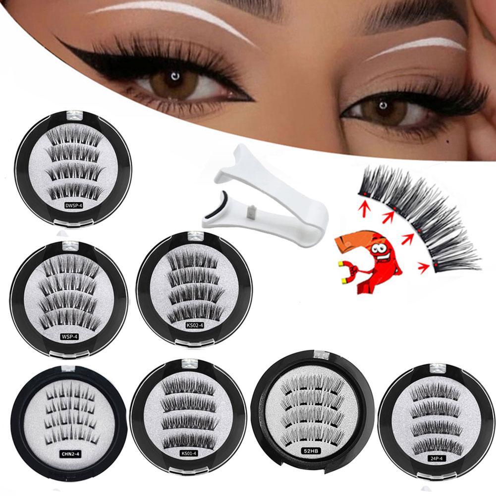 2 Pair 3D Magnetic False Eyela - đánh giá và giá Eyelash Extension For Asian Eyes