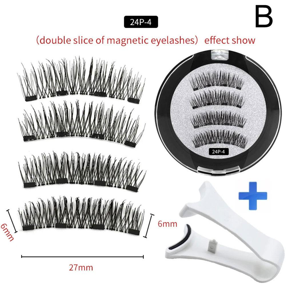 2 Pair 3D Magnetic False Eyela - đánh giá và giá Eyelash Extension For Asian Eyes