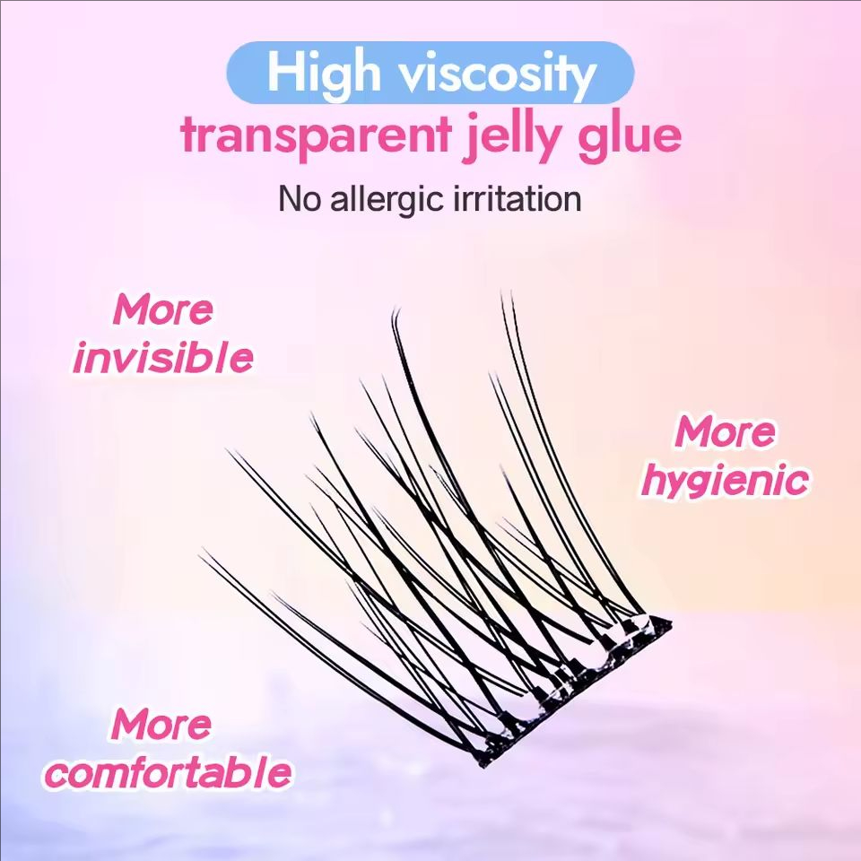 MIAOJIE No-Glue False Eyelashe - đánh giá và giá Eyelash Extension Human Hair
