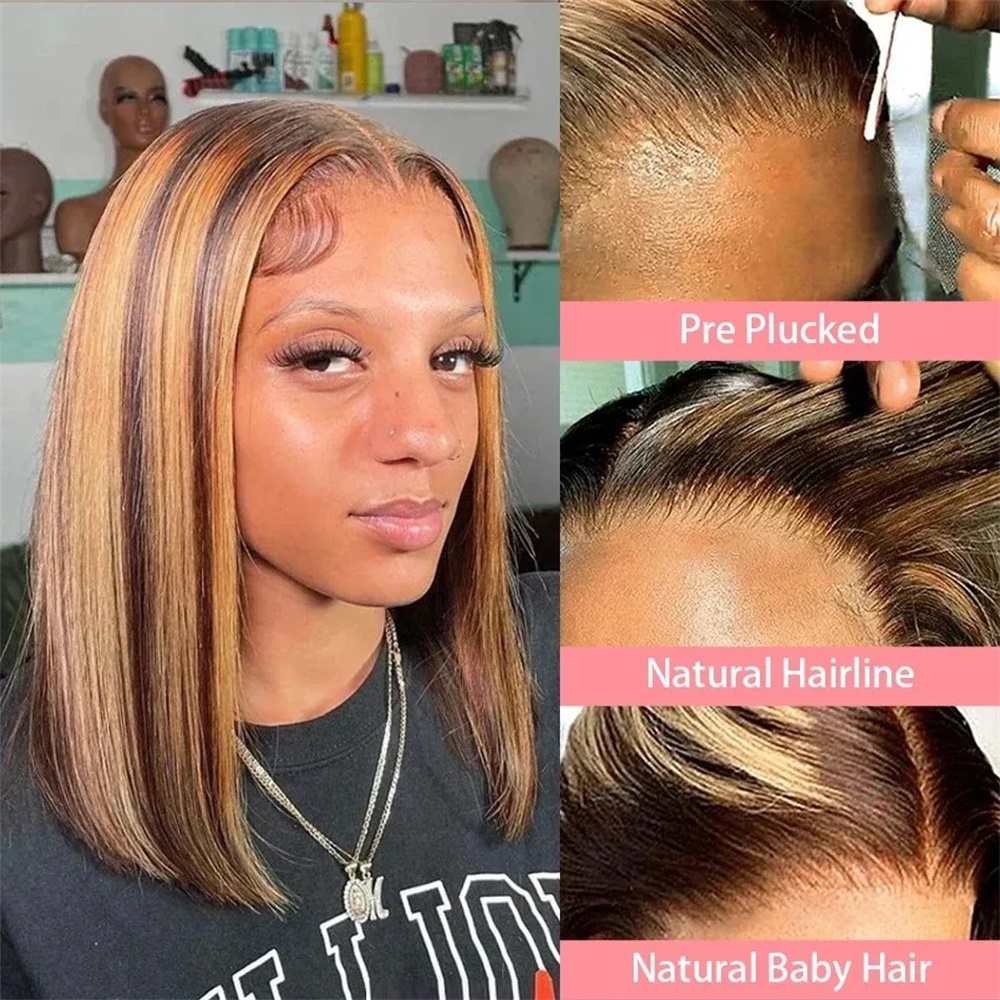 Honey Blonde Bob Wigs Human Ha - đánh giá và giá Eyelash Extension Natural Look