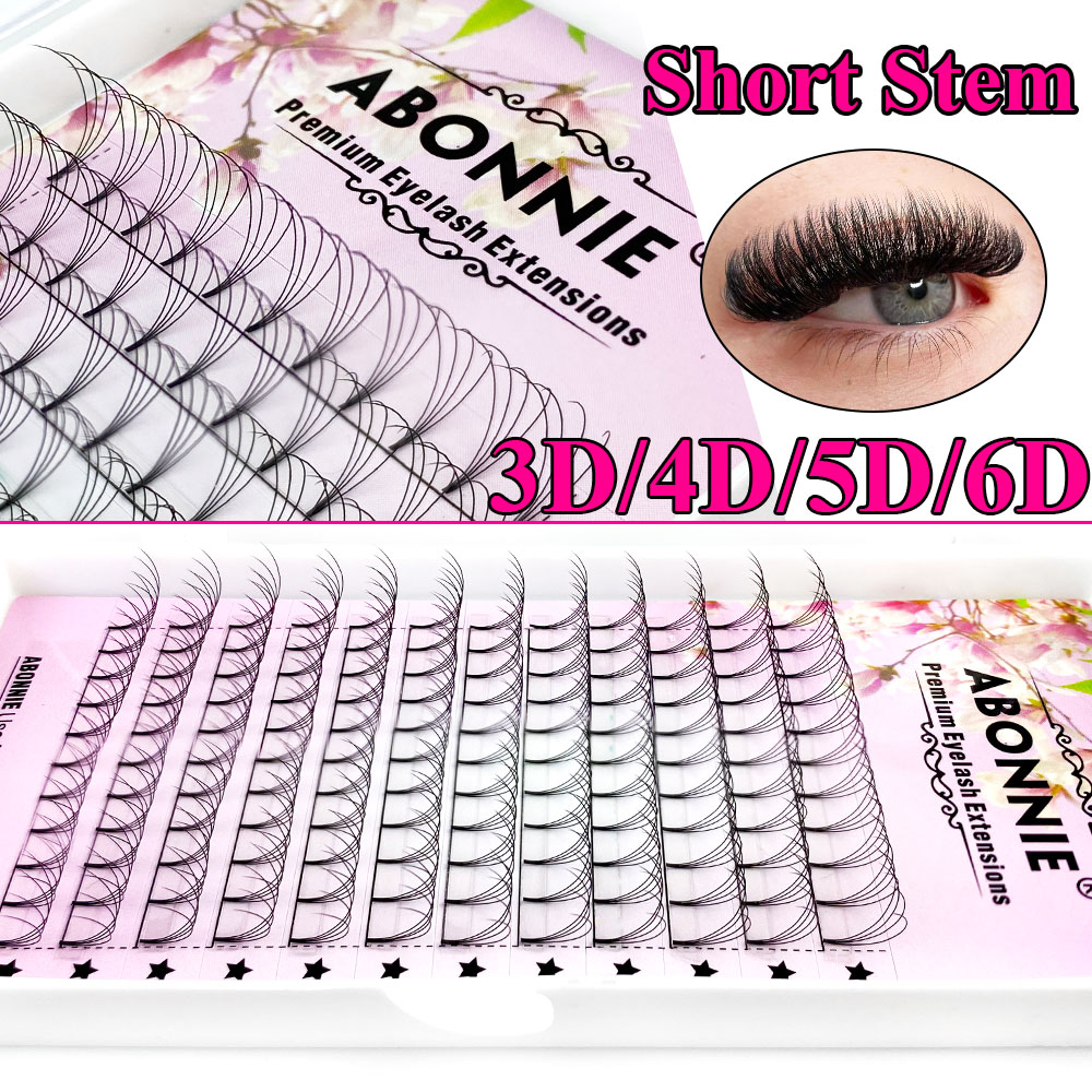 Abonnie Thân Ngắn Premade Ngườ - đánh giá và giá Eyelash Extension For Asian Eyes