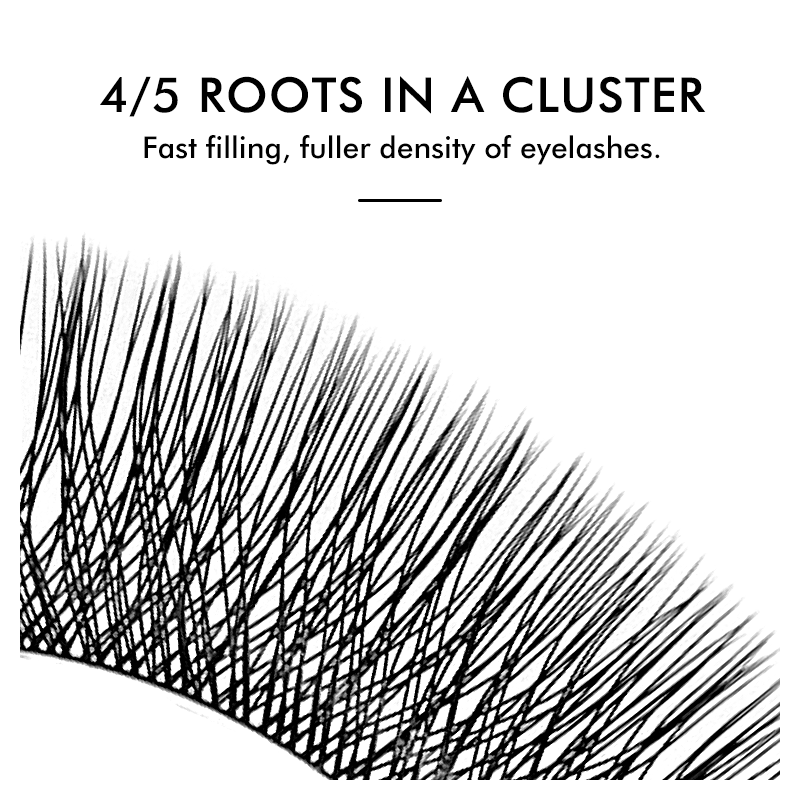 3D 4D 5D 6D W Shaped Clover Ey - đánh giá và giá Eyelash Extension Russian