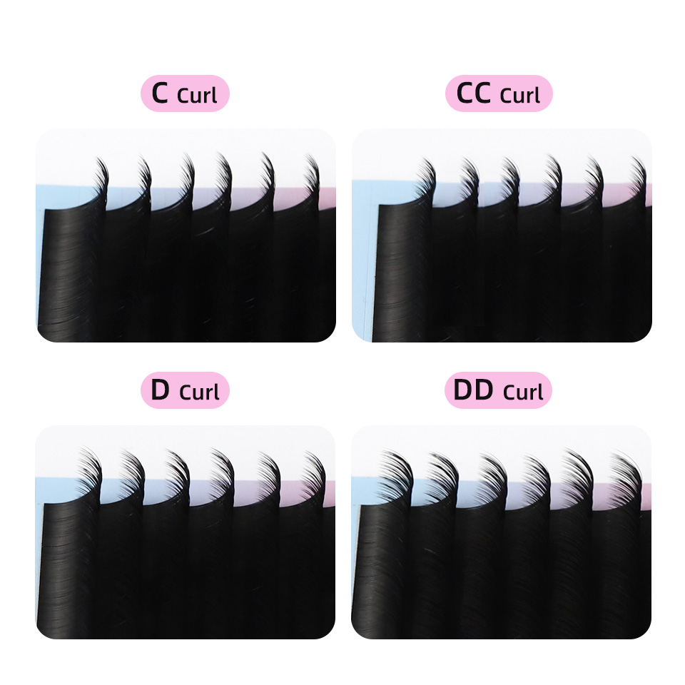 RUJADE 5 Hộp/Lô Mi Giả Nối Dài - đánh giá và giá Eyelash Extension Human Hair