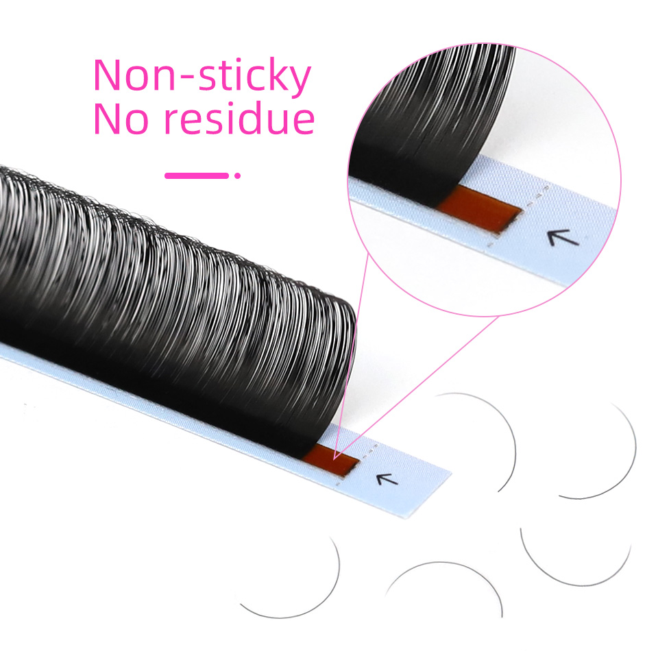 RUJADE 5 Hộp/Lô Mi Giả Nối Dài - đánh giá và giá Eyelash Extension Human Hair